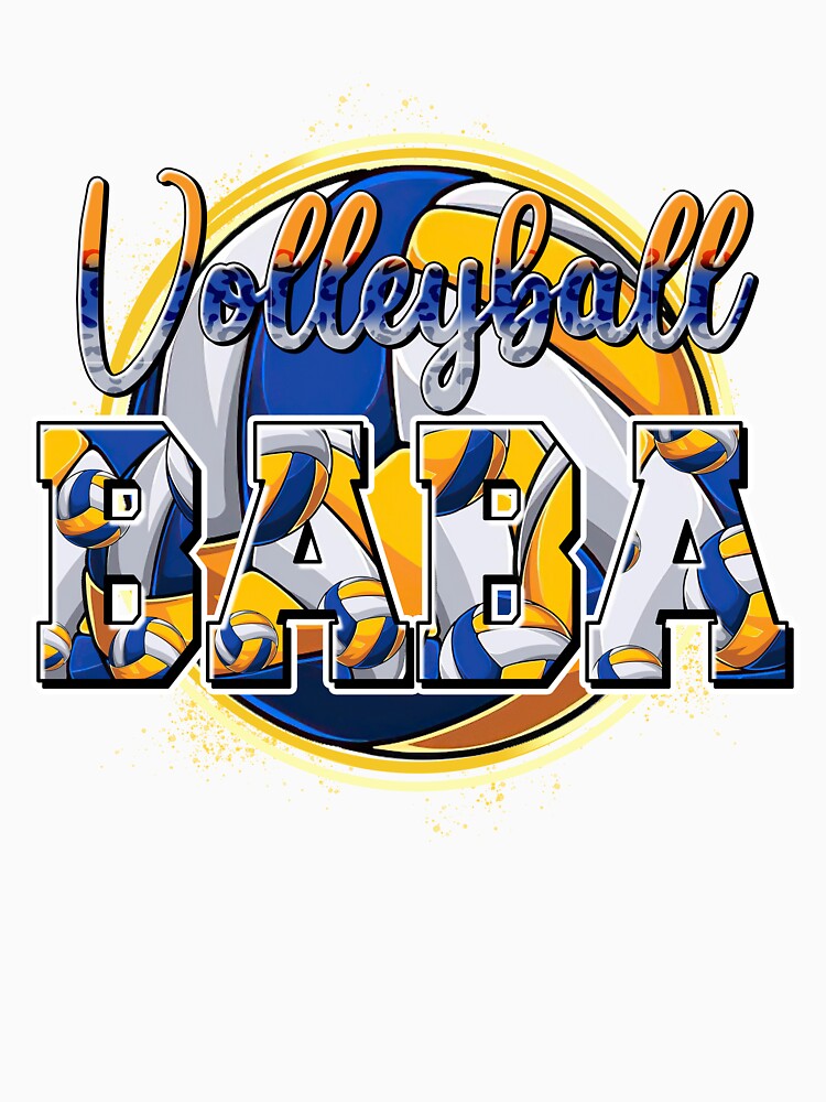 Volleyball Baba game day Volleyball season father's day by TrendySisters
