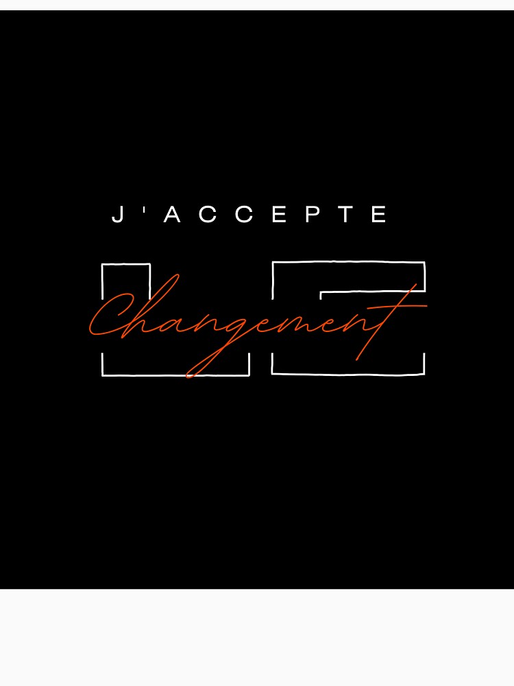 I accept the change by Eugenie974