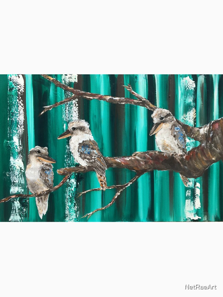 Kookaburras watching by NetRaeArt