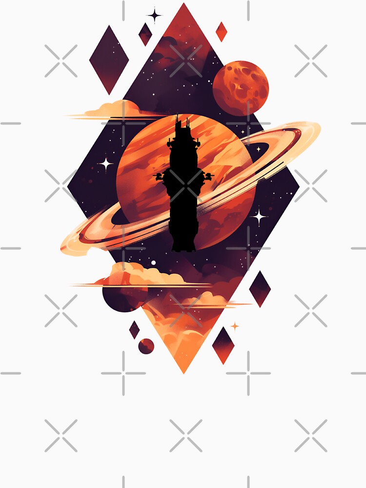 The Roci Sails Through the System - Scifi by Fenay Designs Unisex