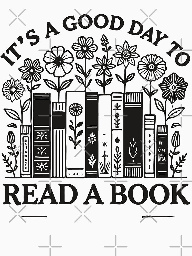 Bookworm Bookworm Funny Book Saying Floral by LuminOrb