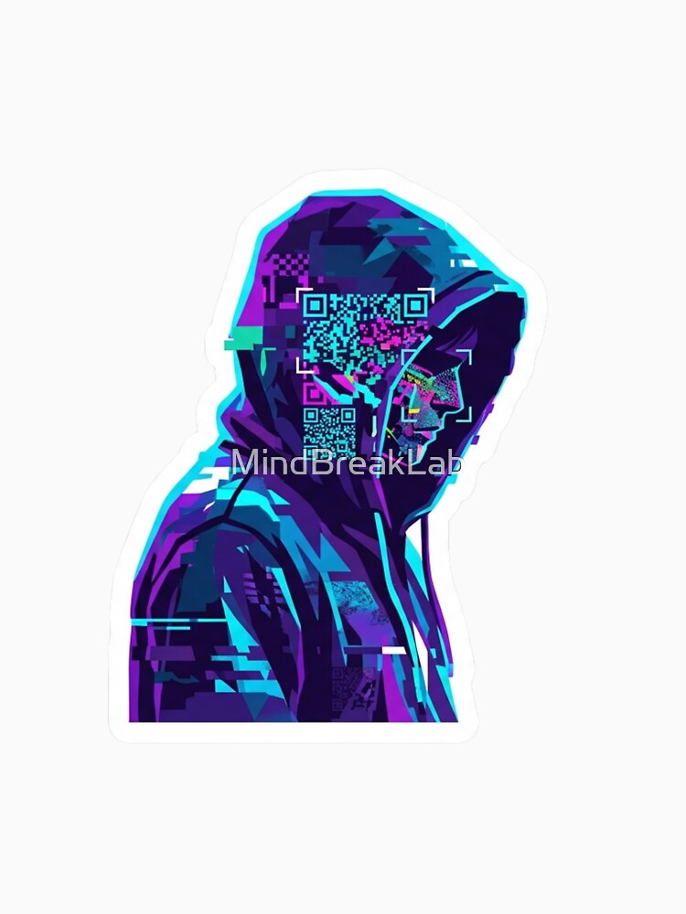 Adversarial Anti Social Glitch Face by MindBreakLab
