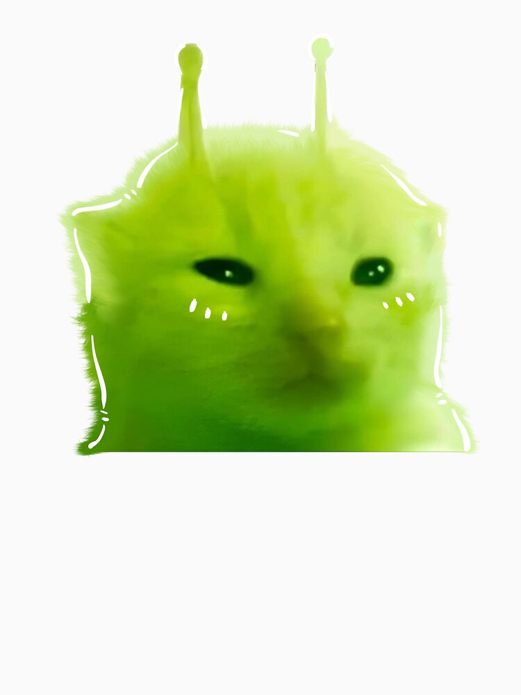 Funny Cat Meme Alien Cute by RebeccaLittlee