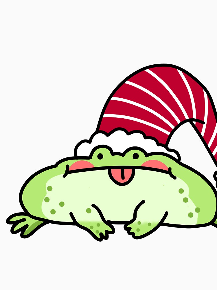 Cute Christmas Frog by Famand