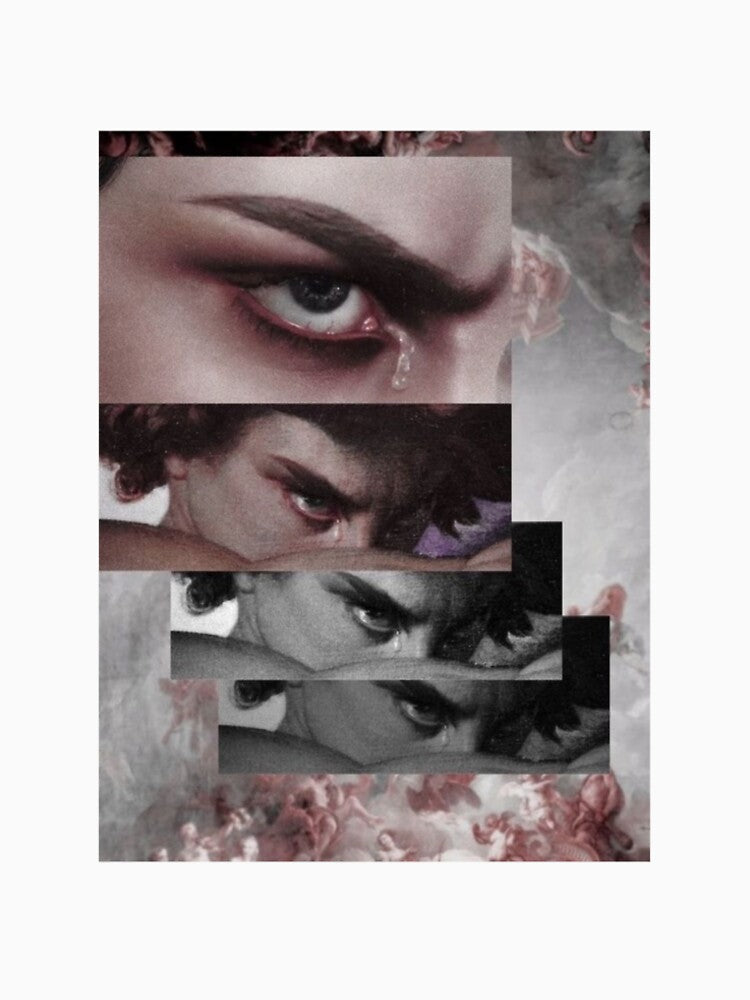fallen angel lucifer painting by lemon-bunnies