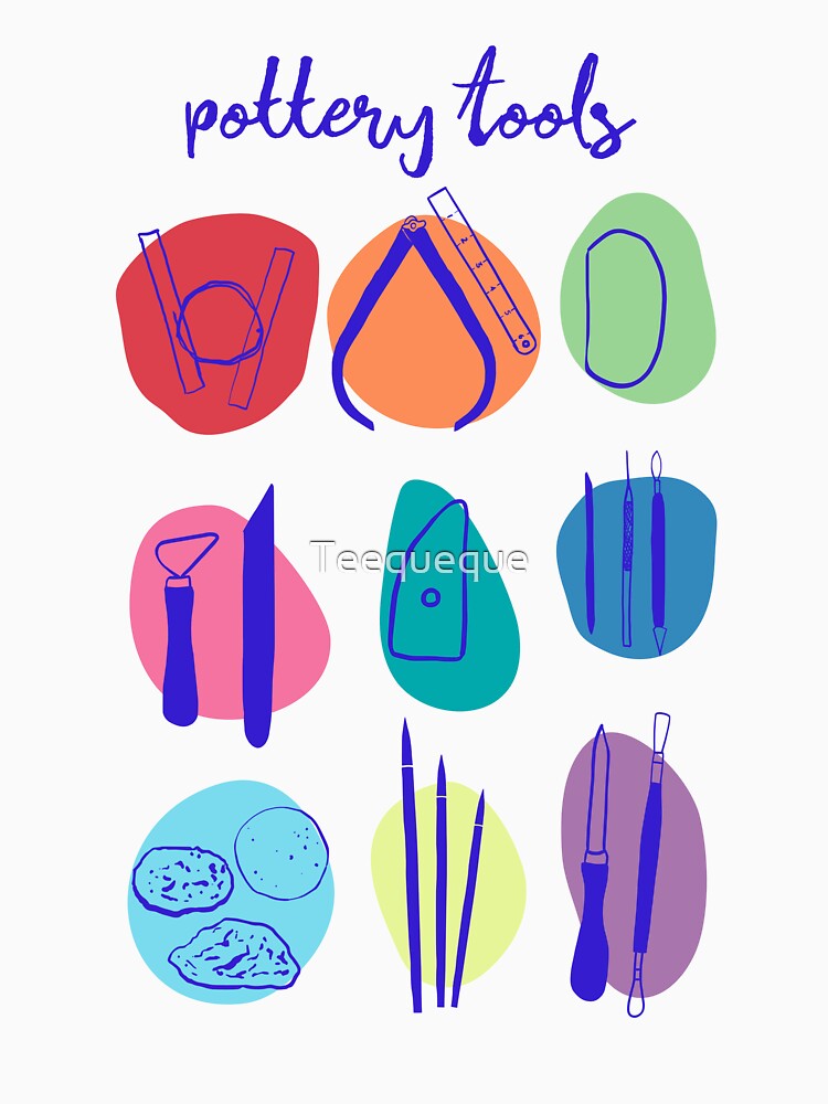 Modern Pottery Tools by Teequeque