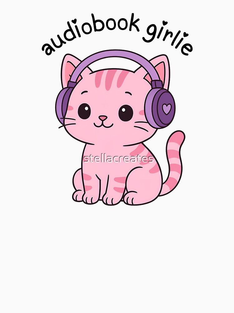 Audiobook girlie cat by stellacreates