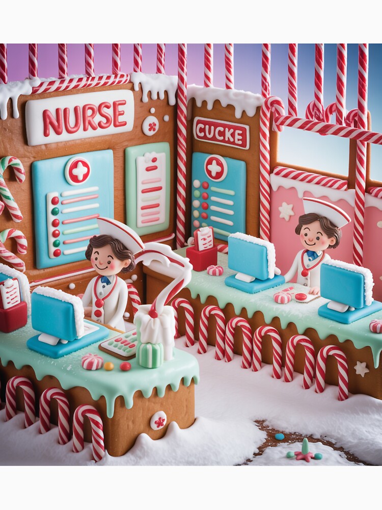 Gingerbread Nurse Station by McVrax