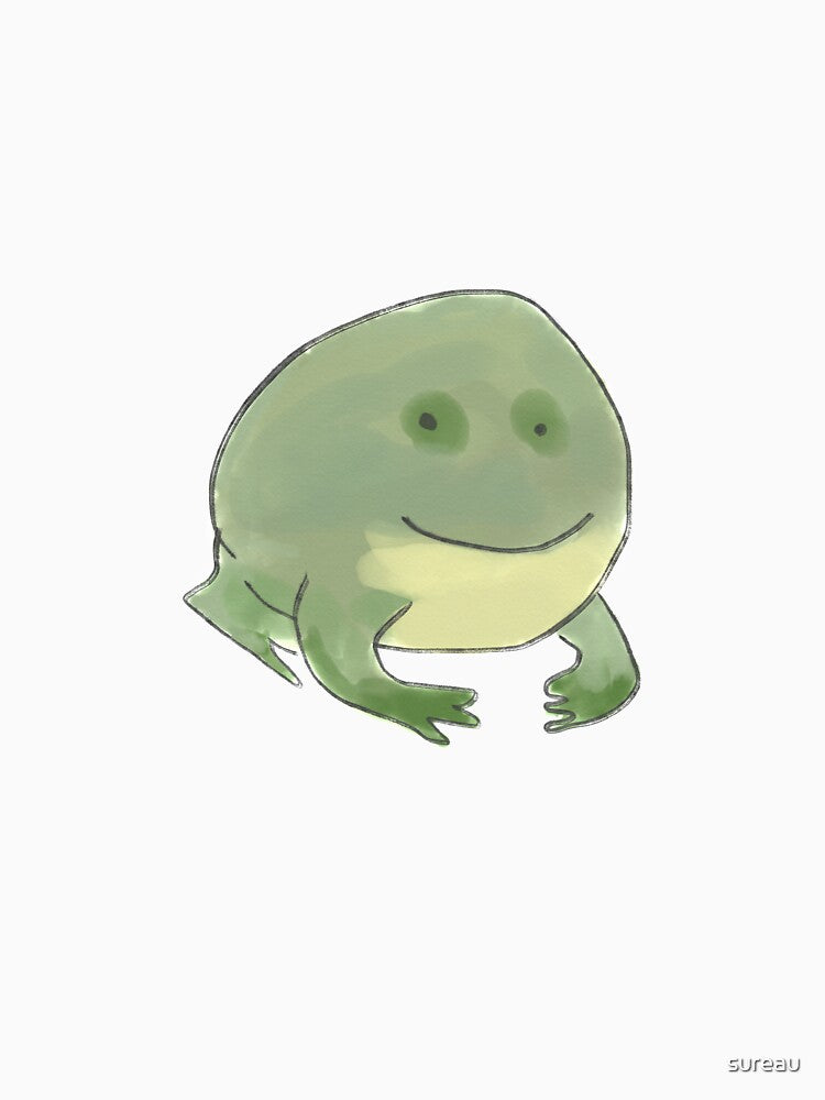 very cursed frog by sureau