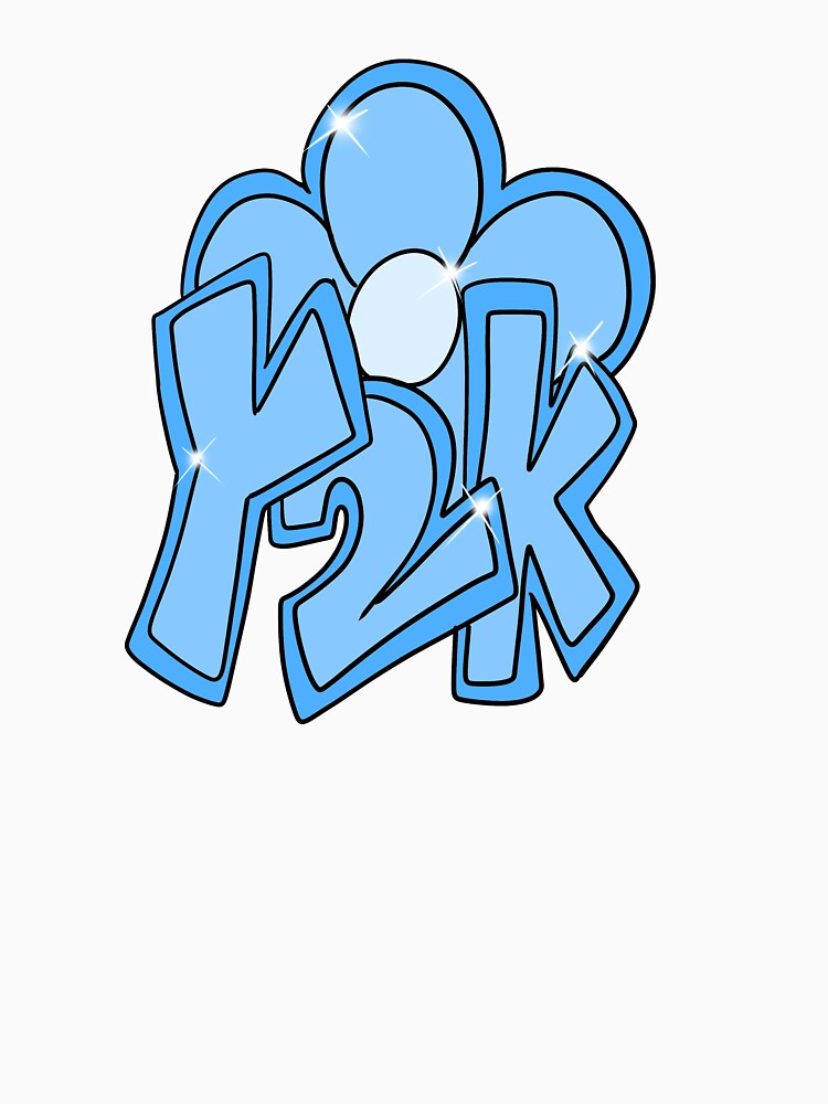 Y2K Flower (blue) by gross-girl99