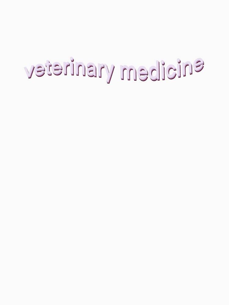 Veterinary medicine wavy (pink) by ragray