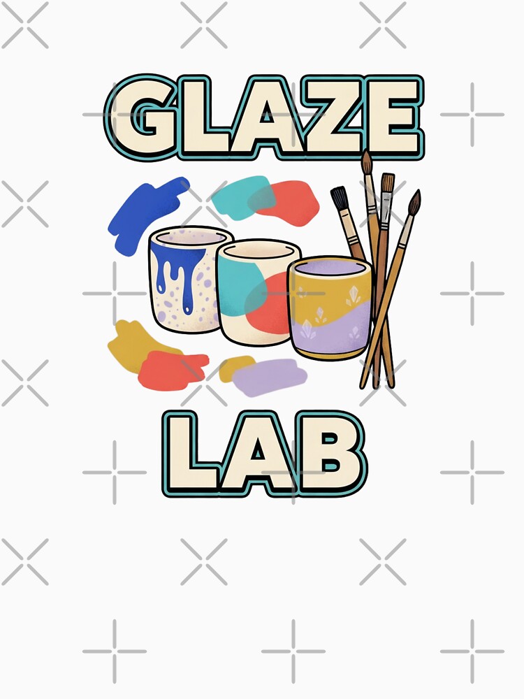 Glaze Lab Colorful Ceramic Artist Graphic by GoofyShopp