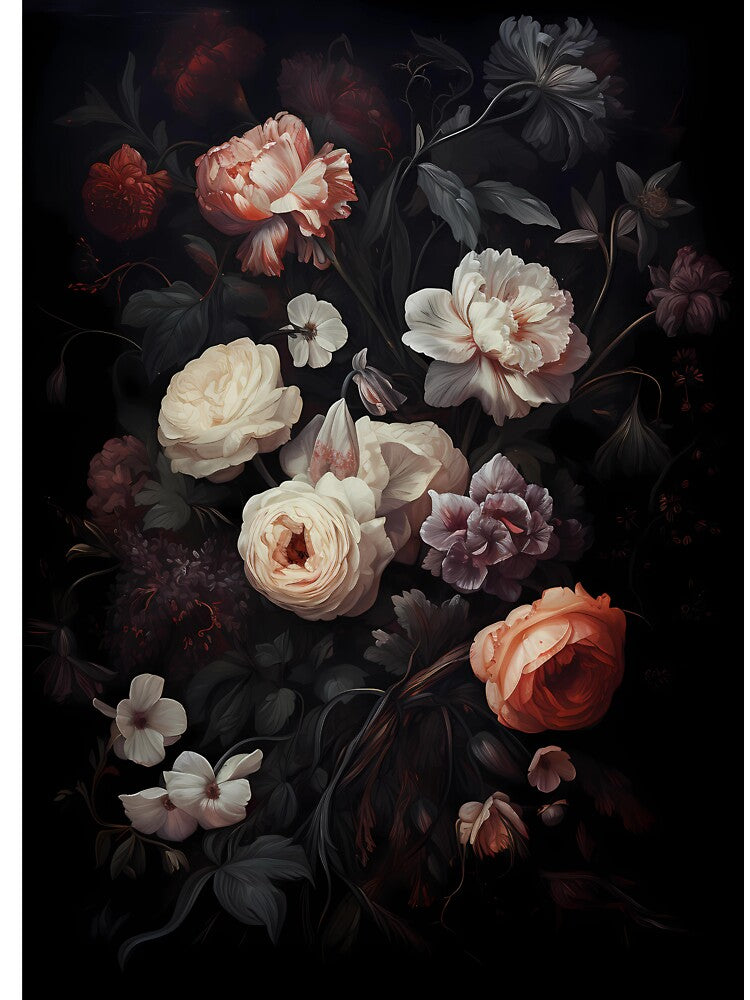 Mystic bouquet dark academia gothic cottagecore decor by Mehak  Khan