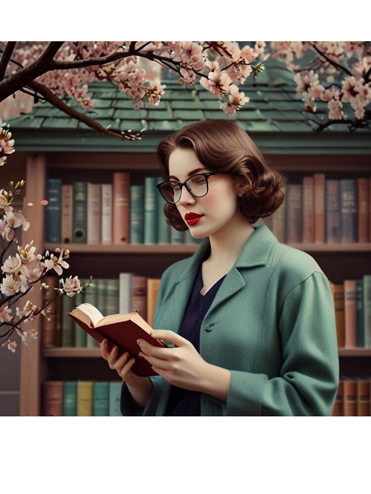 Funny Librarian Book Lover | Librarian Book Lover Humor Print by Joy-boy-op