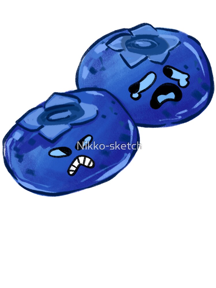 FROOT FACES - BLUEBERRIES by Nikko-sketch