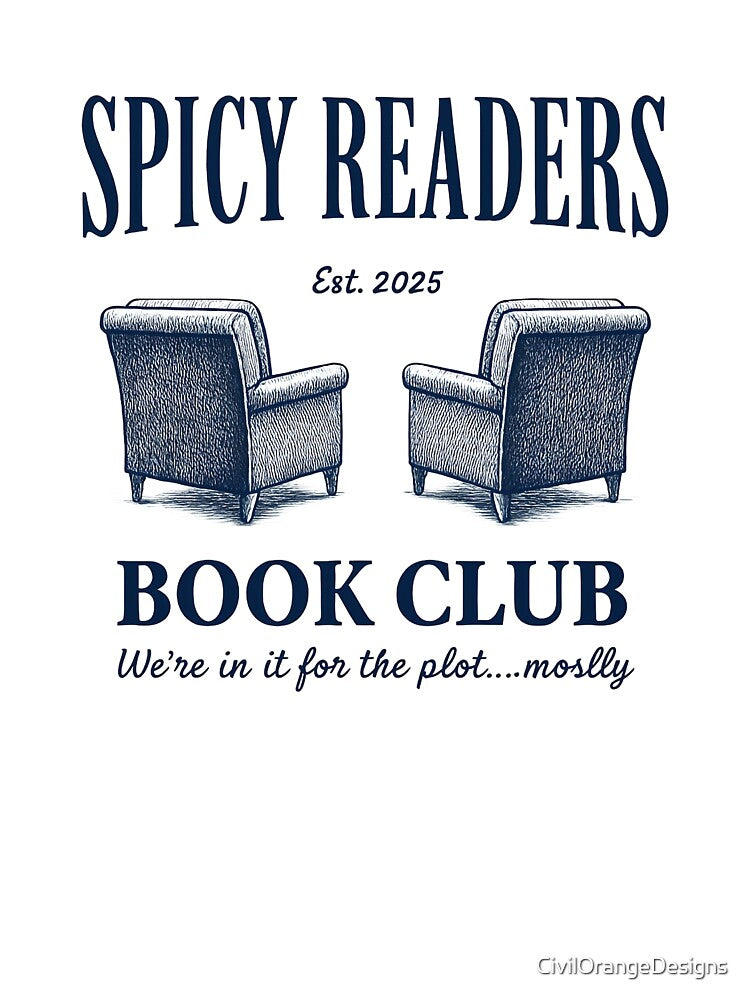 Spicy Readers Book Club Design by CivilOrangeDesigns