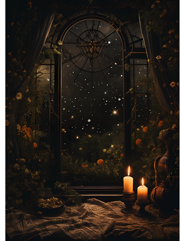 Dark magic dark academia gothic cottagecore decor by Mehak  Khan