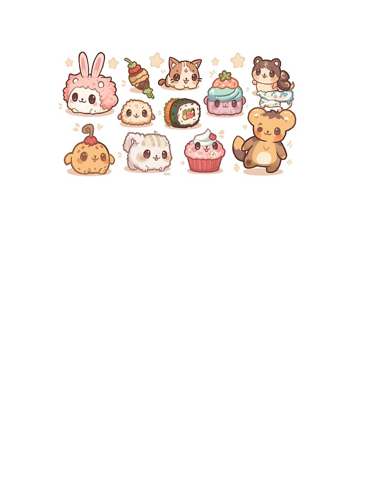 kawaii Food by LuminoSky Creations