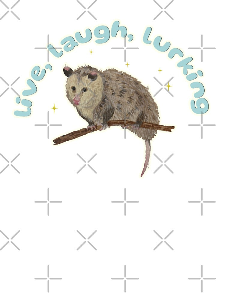 Nosferatu the Possum is just live, laugh, lurking by Blackberries & Moss