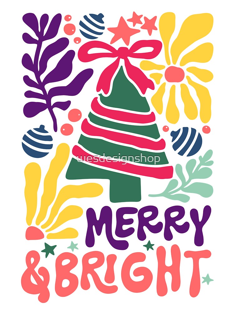 Merry & Bright by wesdesignshop