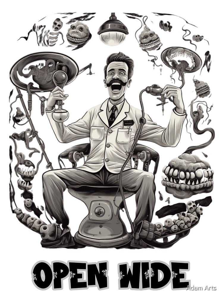 Funny and Creepy Dentist by Adam Arts