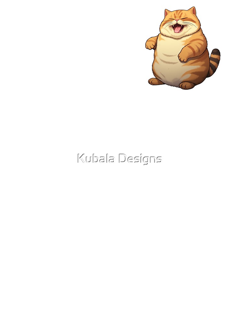 Fat Cute Meme Angry Cat by Kubala Designs