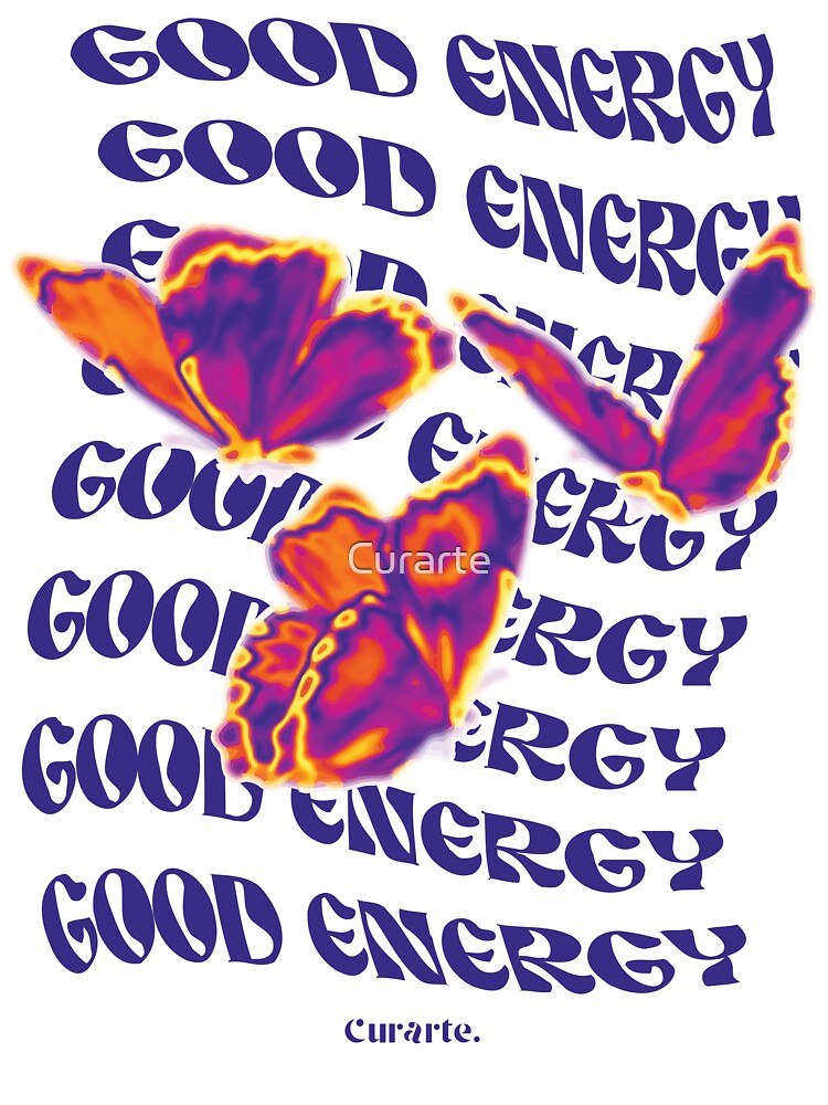 Good Energy Butterfly Design ?✨ by Curarte