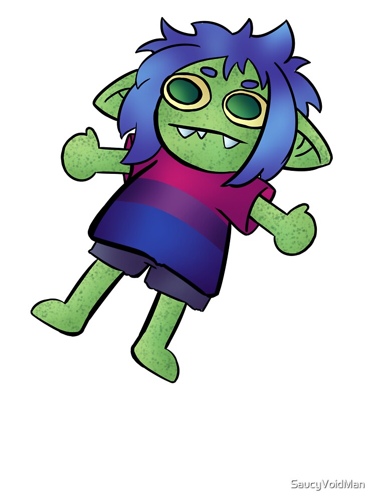 Bi Pride Goblin by SandTrap Sorcery