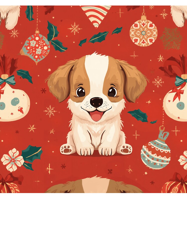 Cute puppy Christmas by JosueShop101