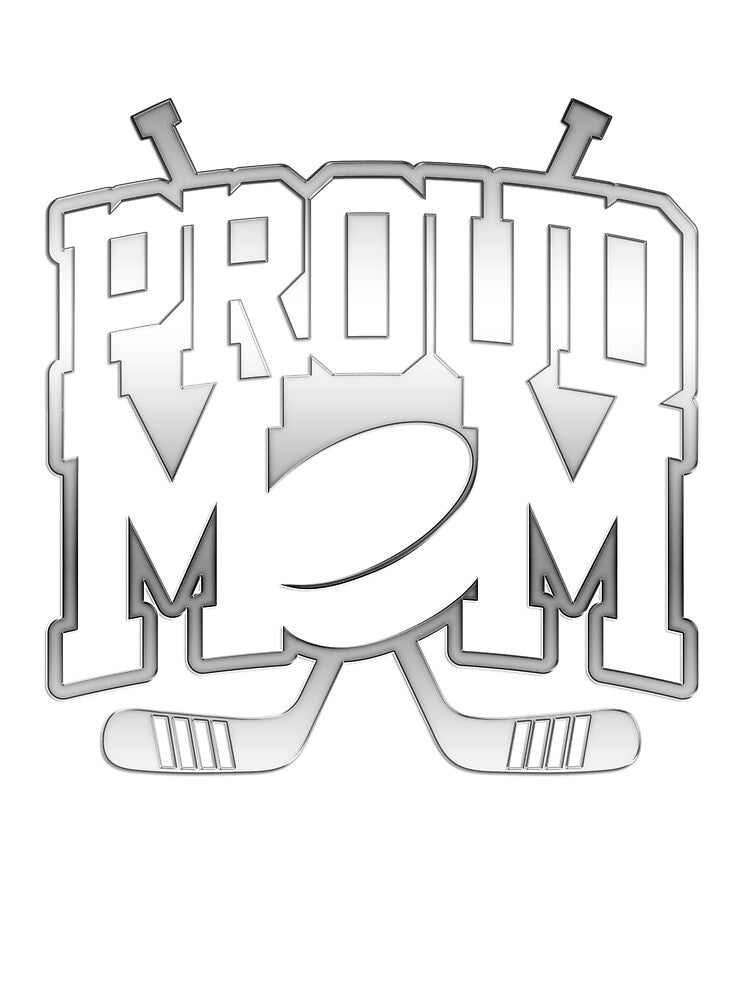 Proud hockey mom shirt awesome design cool quote saying by djpraxis