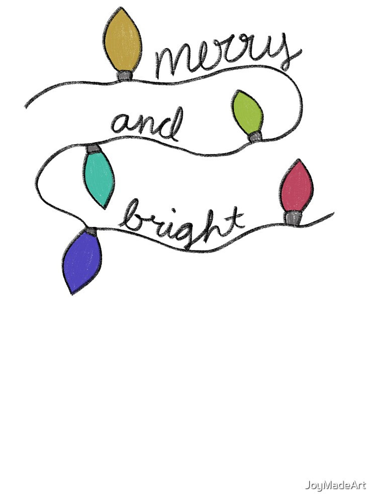 Merry and Bright light strand design by JoyMadeArt