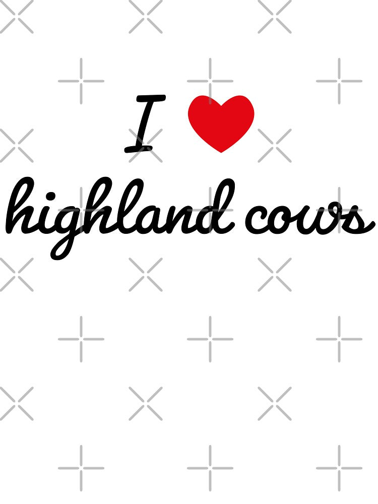 I love highland cows scottish cow by Ayelandco
