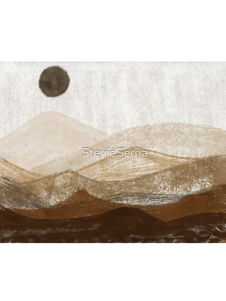 Abstract hygge mountains by StevieSerna