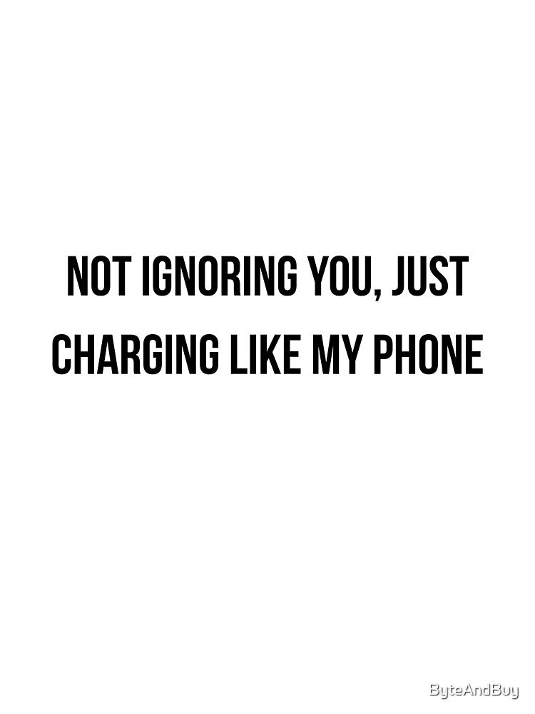 Funny Introvert Quote For Antisocial People by ByteAndBuy