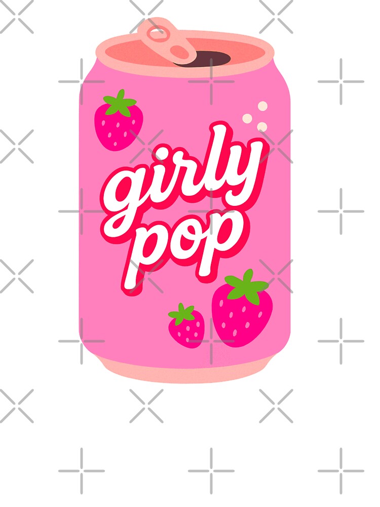 Strawberry Girly Pop Soda by TinyPanic