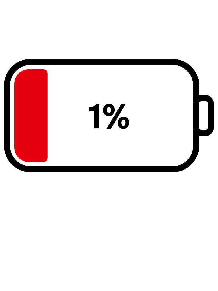 1% Low Battery by Show-stickers