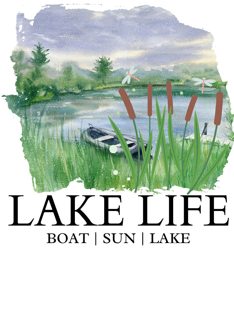 Lake Life Lake Lover Boat Life Adventurist by CCKimShop