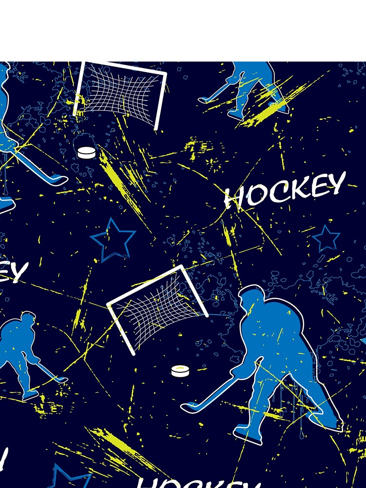 Seamless Ice Hockey Boy by LucianaShop