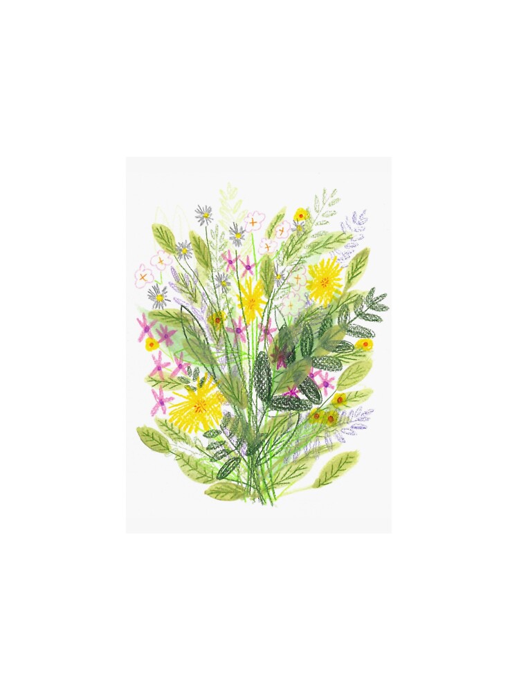 Yellow Cosmos by honeysharpart