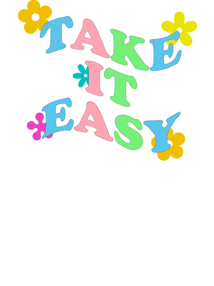 70s Retro Take it Easy by juliaanndesigns