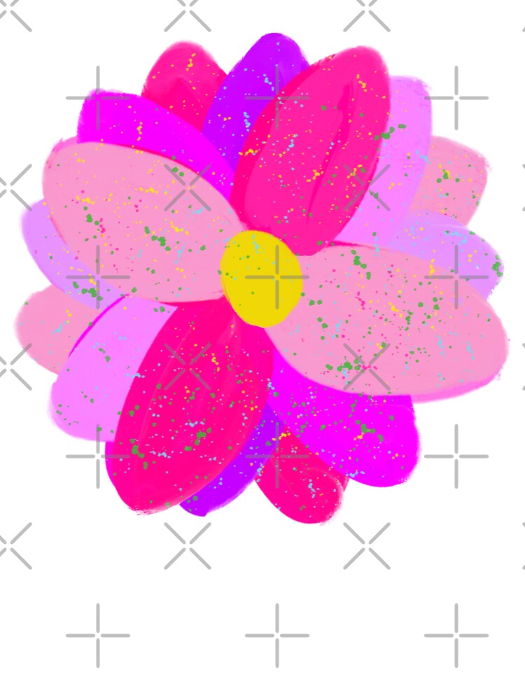 Colorful Flower - Hand drawn by Victoria Rose