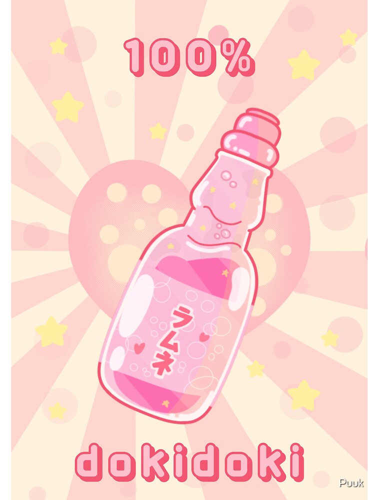 Ramune japonese Soda drink by Puuk