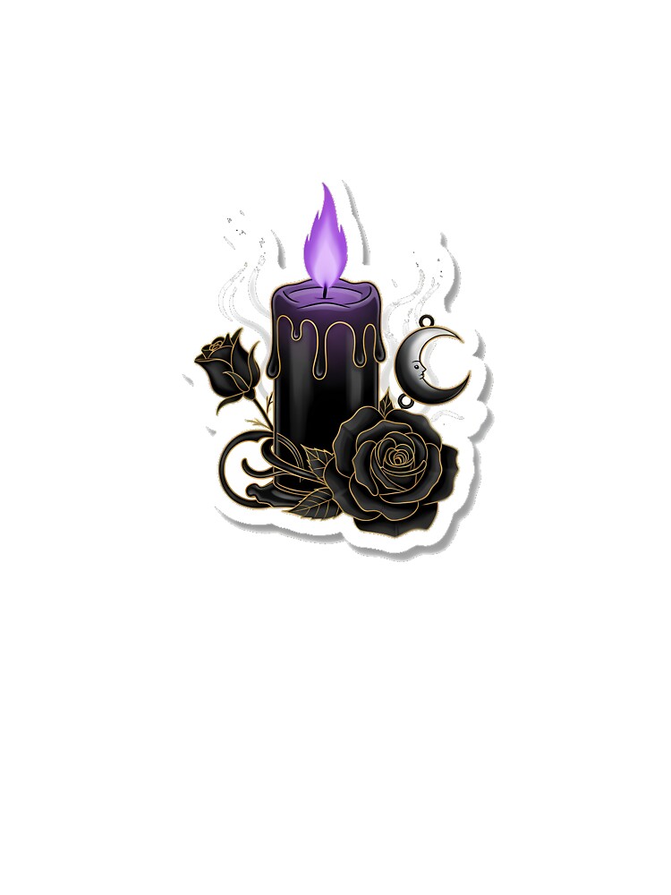 Dark Romance Candle Gift by IllumeInk