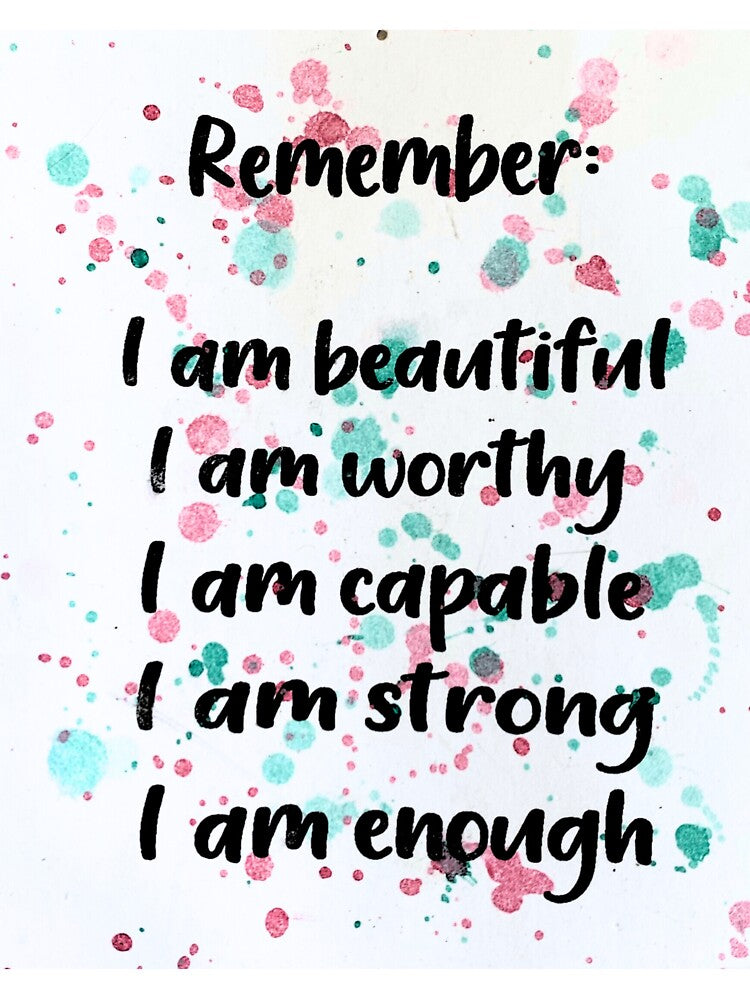Remember: positive encouragement by SavannaHandmade