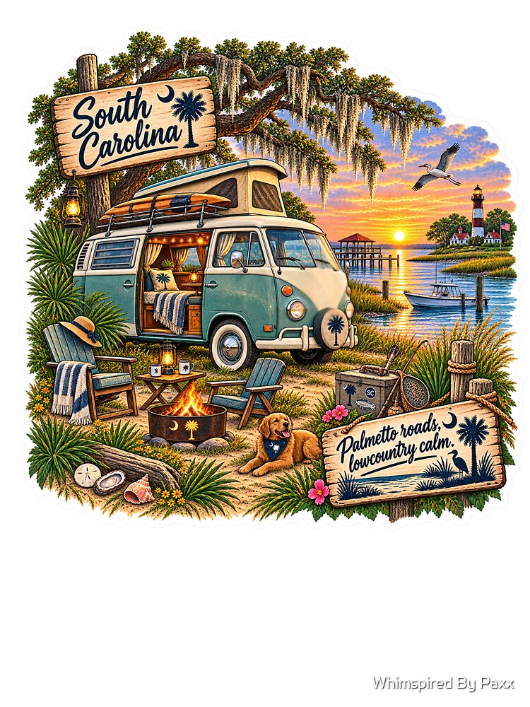 South Carolina Van Life by Whimspired By Paxx