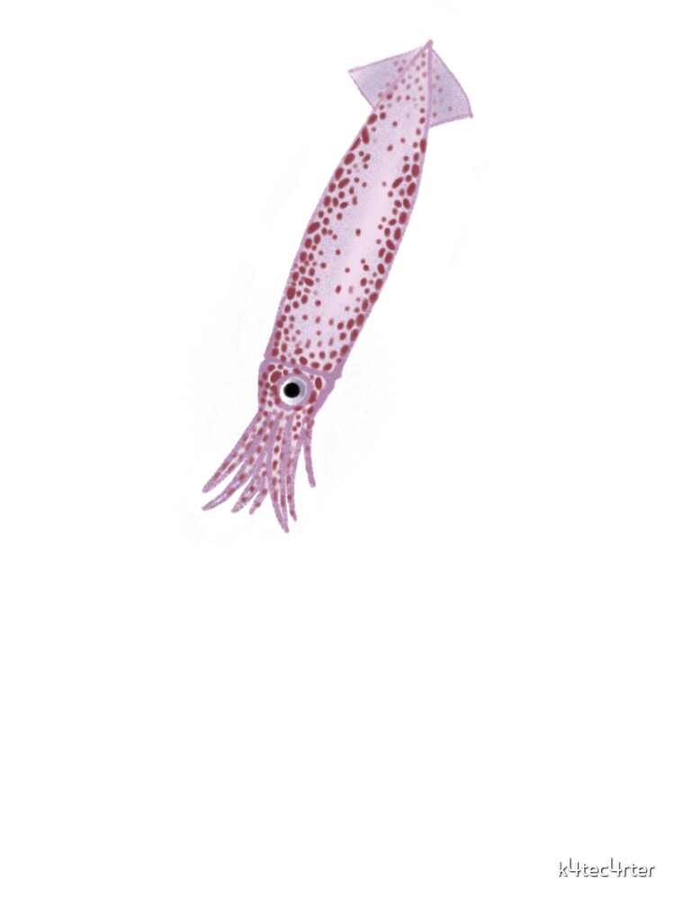 pink shortfin squid by k4tec4rter