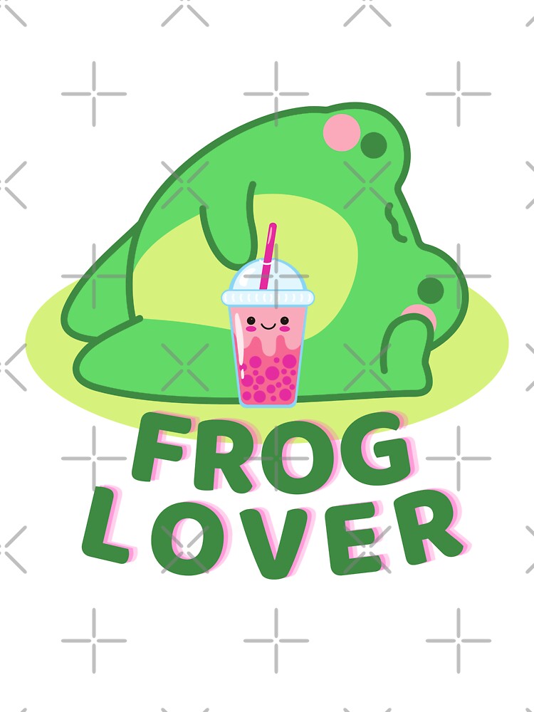 Kawaii Frog Bubble Tea by ade-datt