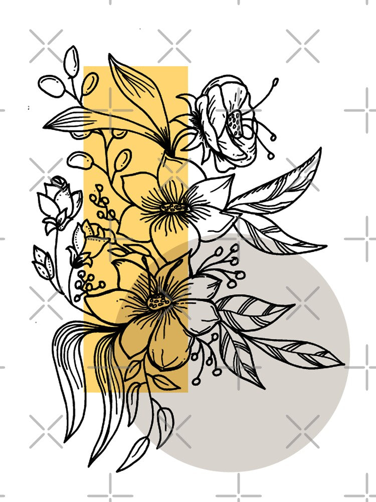 Flowers Hand Drawn by mariazegena