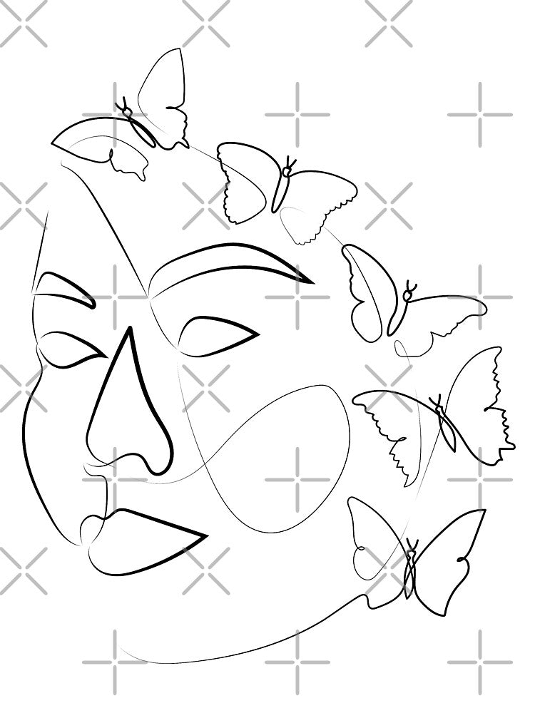 Light Soul | One Line Artist | Minimal Art | One Line Art | Minimalist by One-Line-Artist
