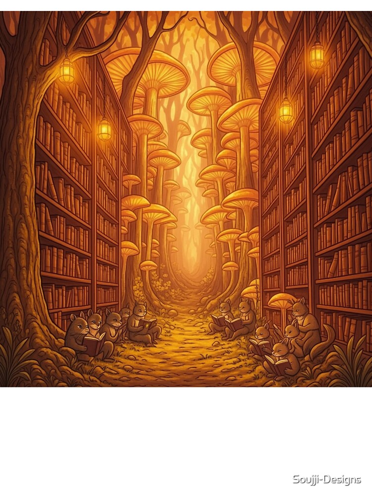 Mushroom Library by Soujji-Designs